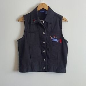 Disney Eeyore black vest